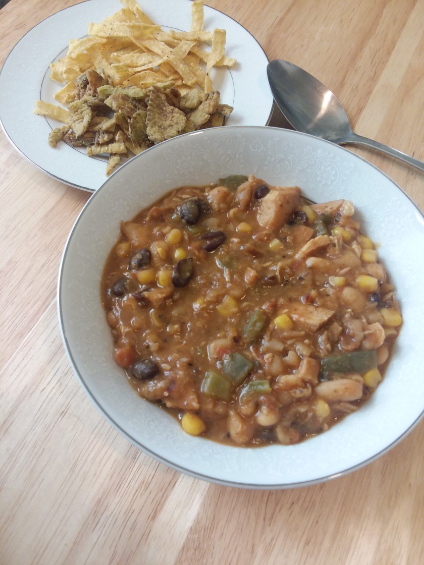 white bean chicken tortilla soup